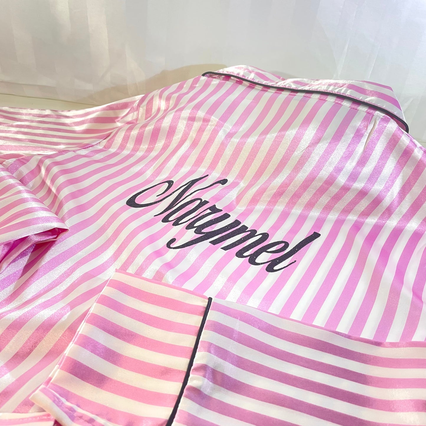 Pyjama long satiné VS