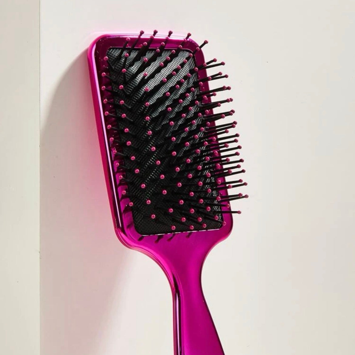 Brosse à coiffer rose